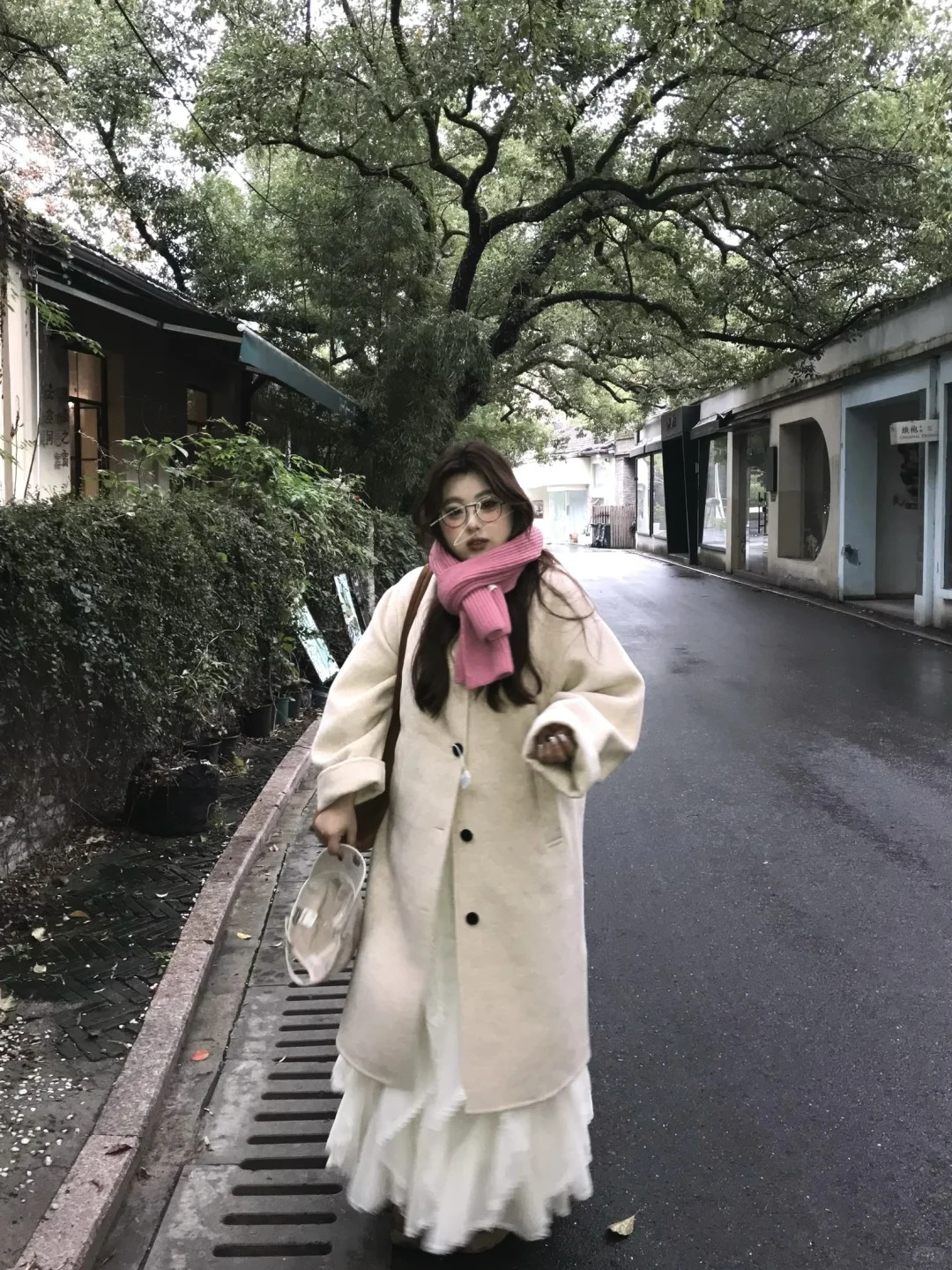 145斤|秋冬才是微胖的主战场！大衣好韩！