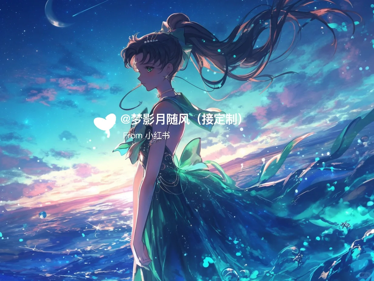 听海1💞美少女战士iPad壁纸