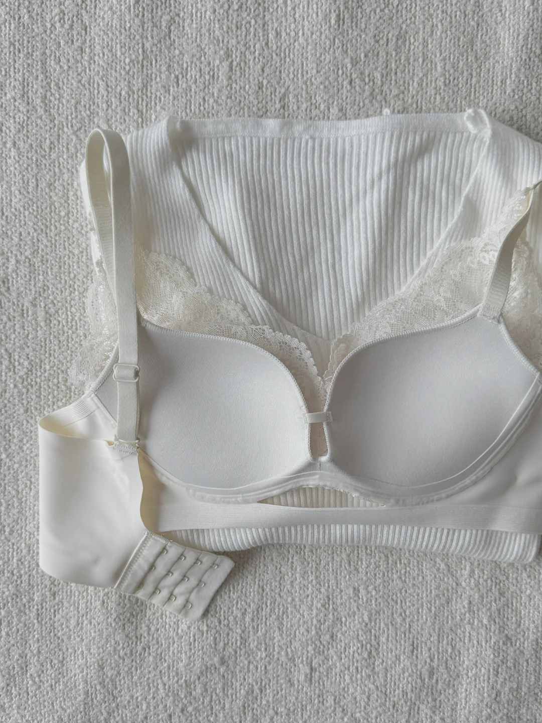 哇塞！小胸超爱的古董蕾丝bra