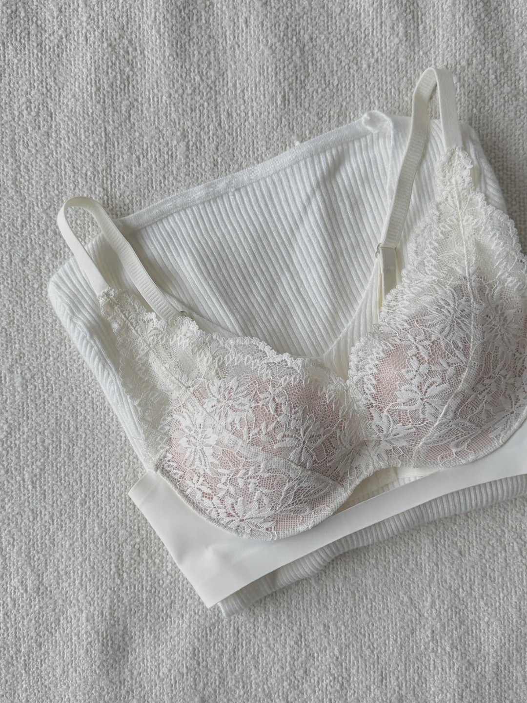 哇塞！小胸超爱的古董蕾丝bra