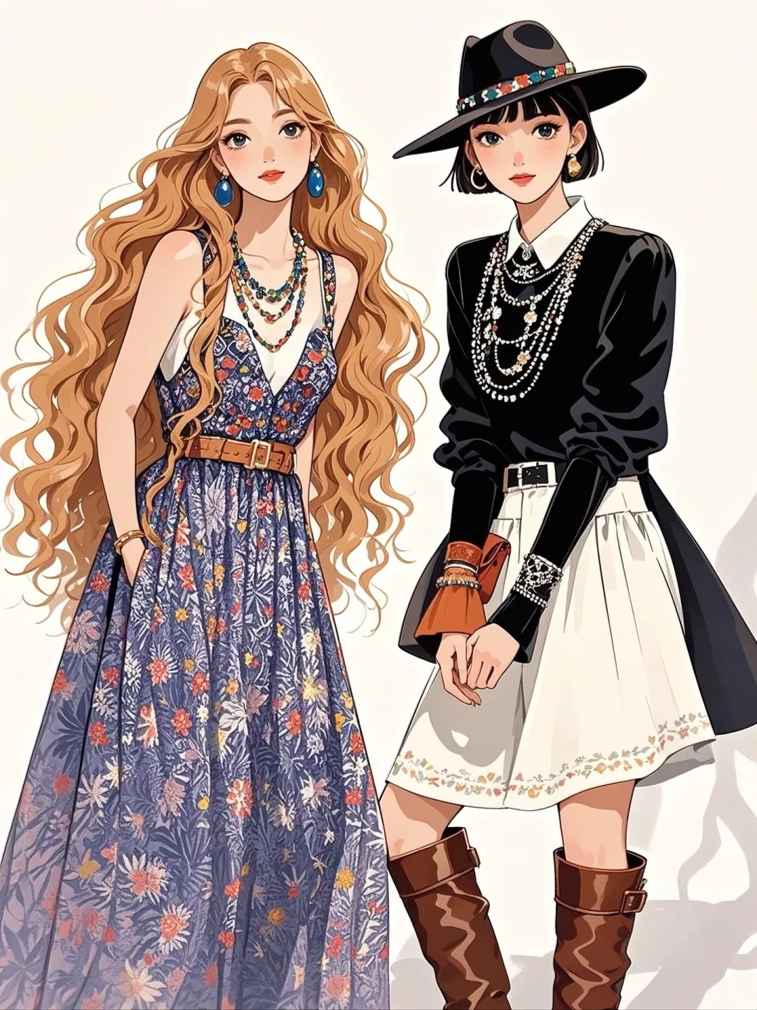 ✨穿越时光的衣橱｜复古女孩的穿搭图鉴✨ 🌼