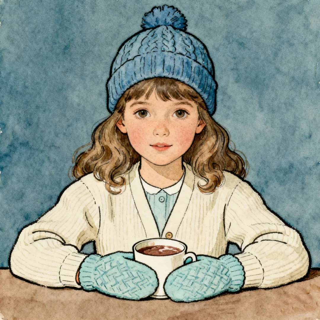 可爱复古头像｜女孩子的小小心思