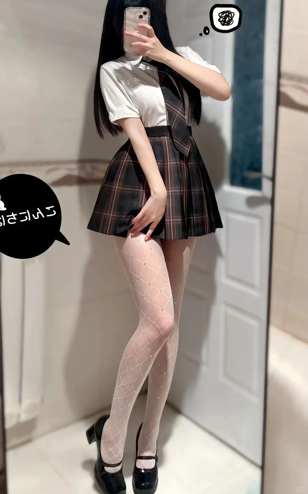 初秋学姐jk茶西超好看～太有秋天氛围感啦