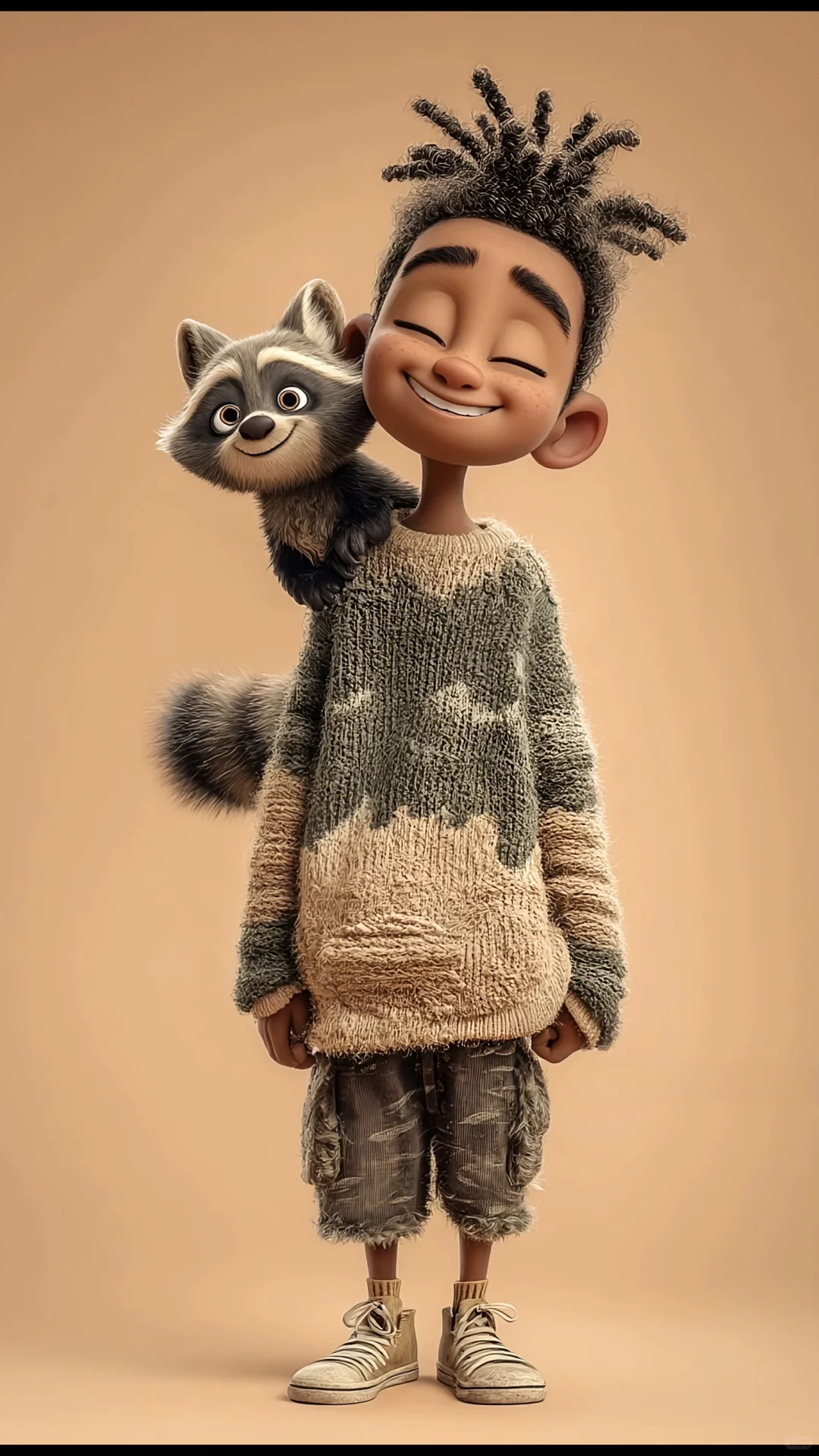 适合苹果安卓所有手机的壁纸可爱卡通少年