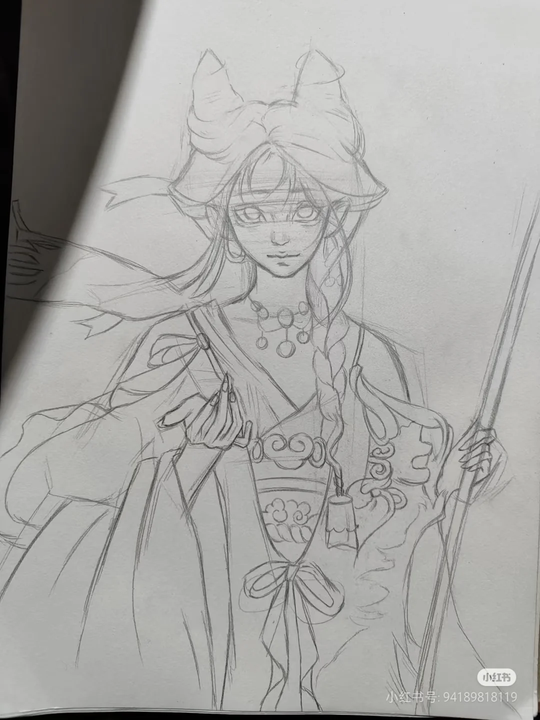 🙈线条有点重没画好😭