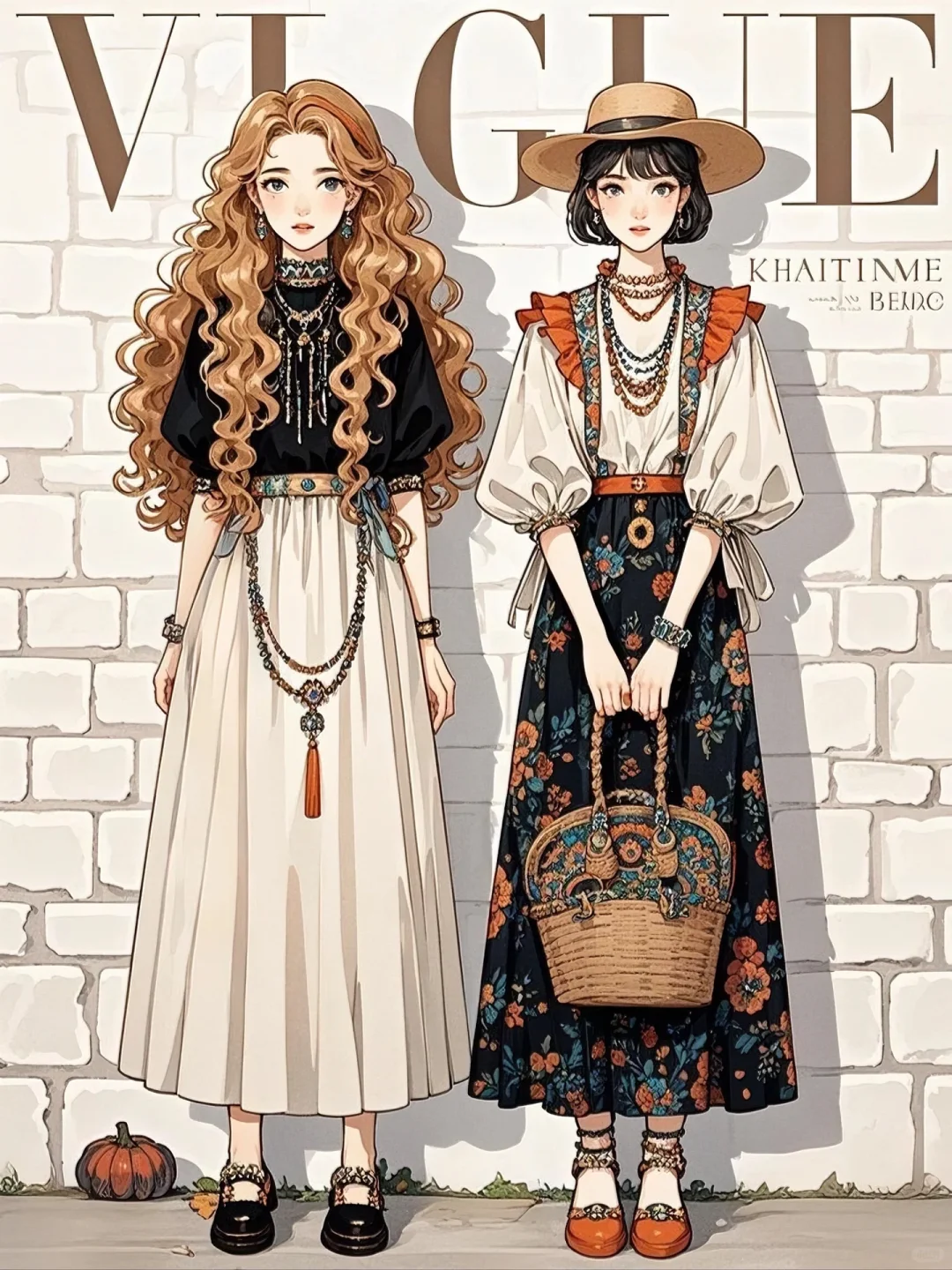 ✨穿越时光的衣橱｜复古女孩的穿搭图鉴✨ 🌼