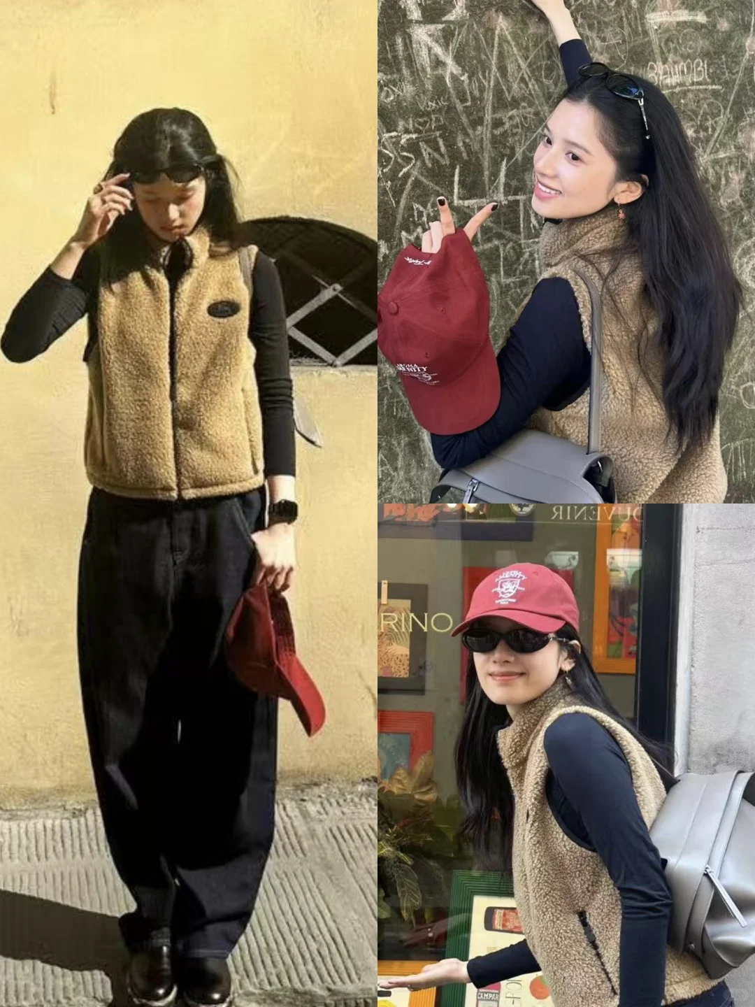 张婧仪｜秋冬氛围感穿搭，🉑直接抄作业❗