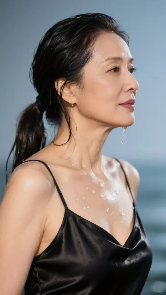 成熟魅力封神，48岁阿姨的水韵韵味真美