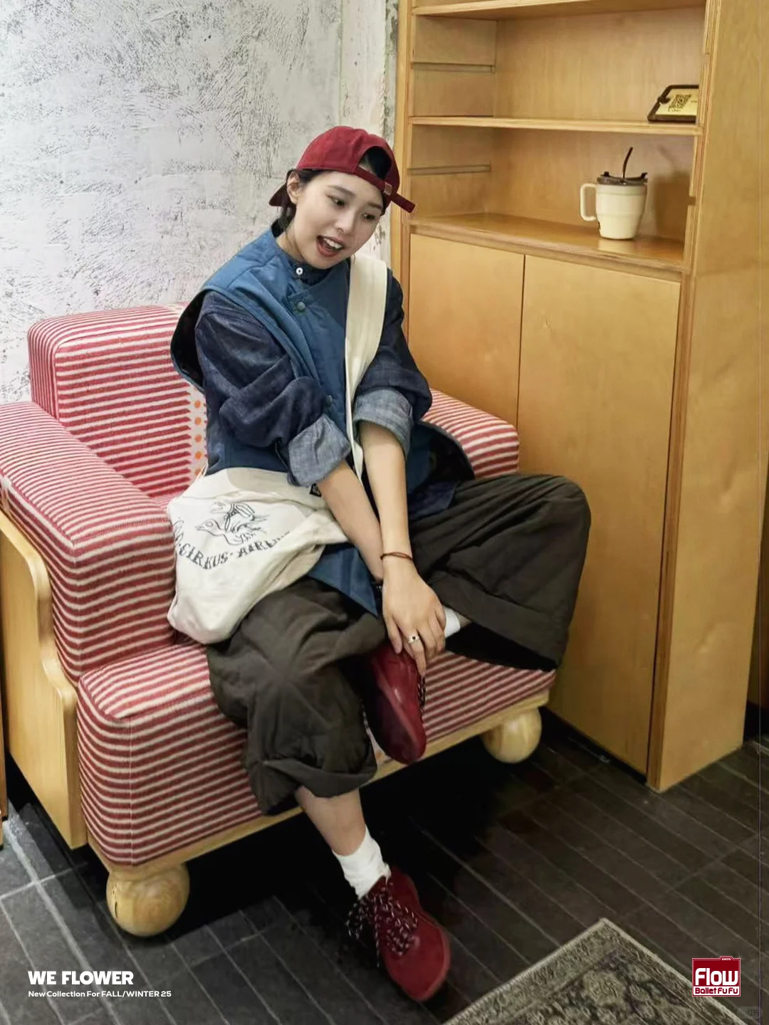 秋冬红蓝配！真的复古又明媚！