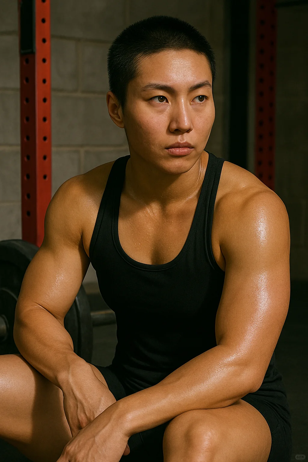 【寸头脱弱役】女人中的女人