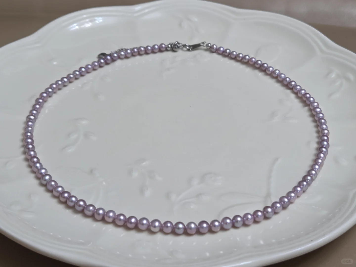 绝美香芋紫色天然淡水珍珠Baby珠小米珠项链