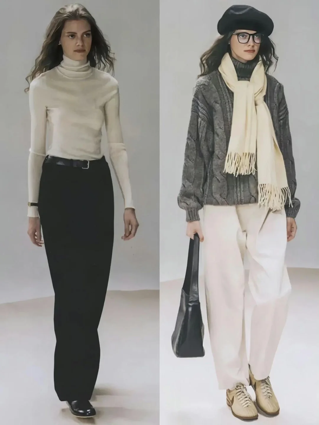 90年代复古通勤穿搭～