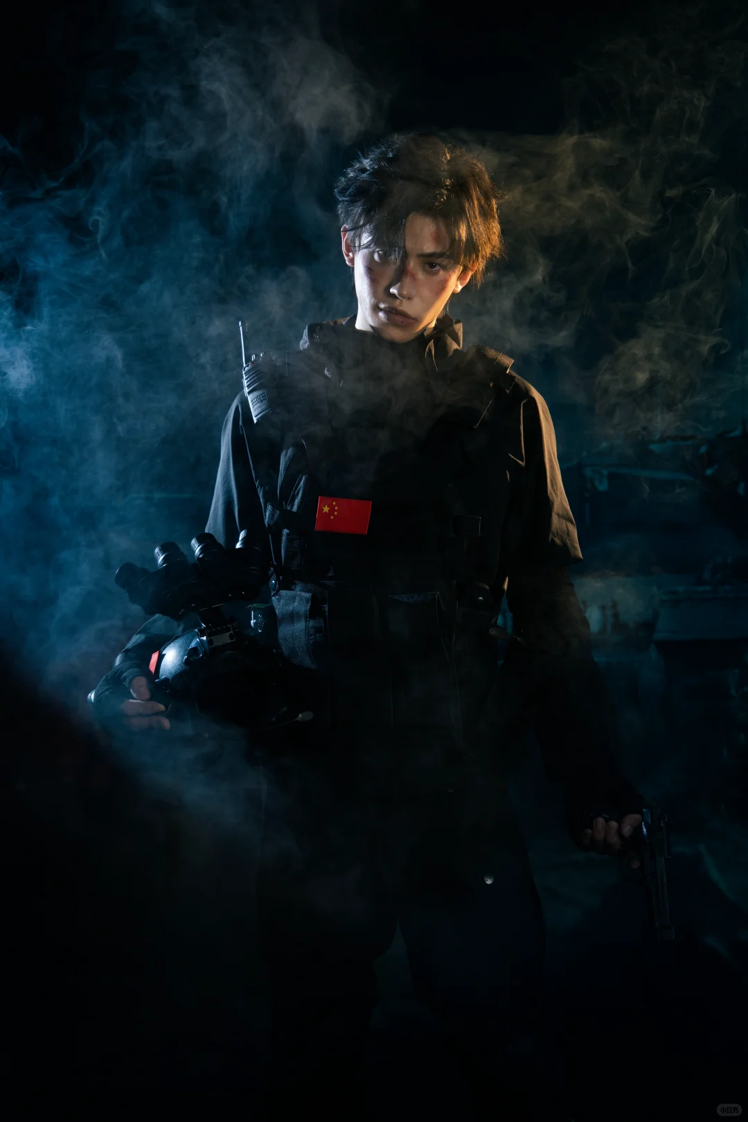 男生写真｜战损风