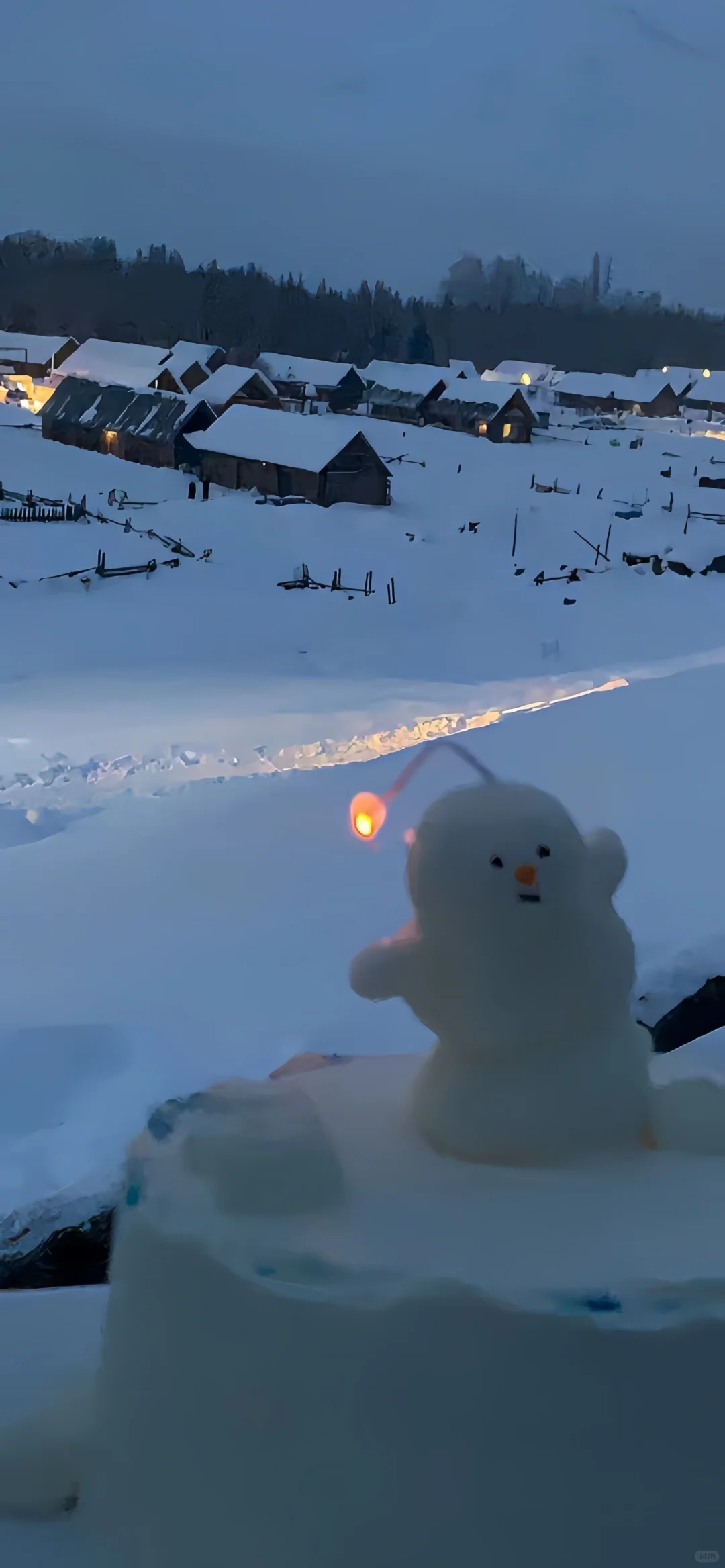 高清雪天氛围感壁纸