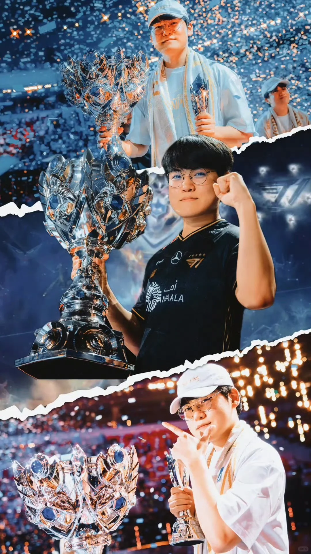 T1捧杯的新手机壁纸💙