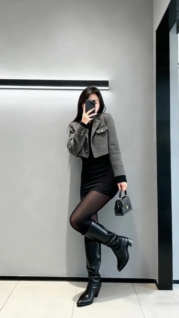 左滑❗️❗️看包臀裙上身效果