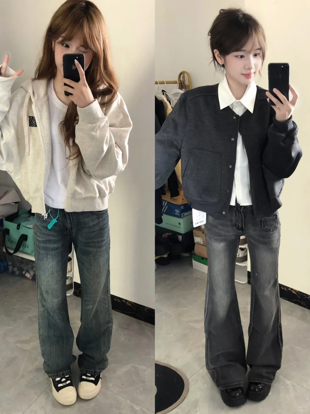 🍂学生党早八秋冬穿搭