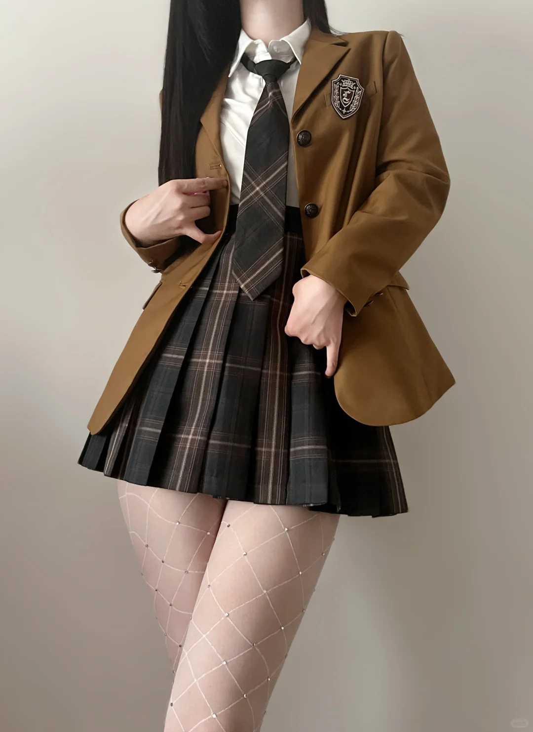 初秋学姐jk茶西超好看～太有秋天氛围感啦