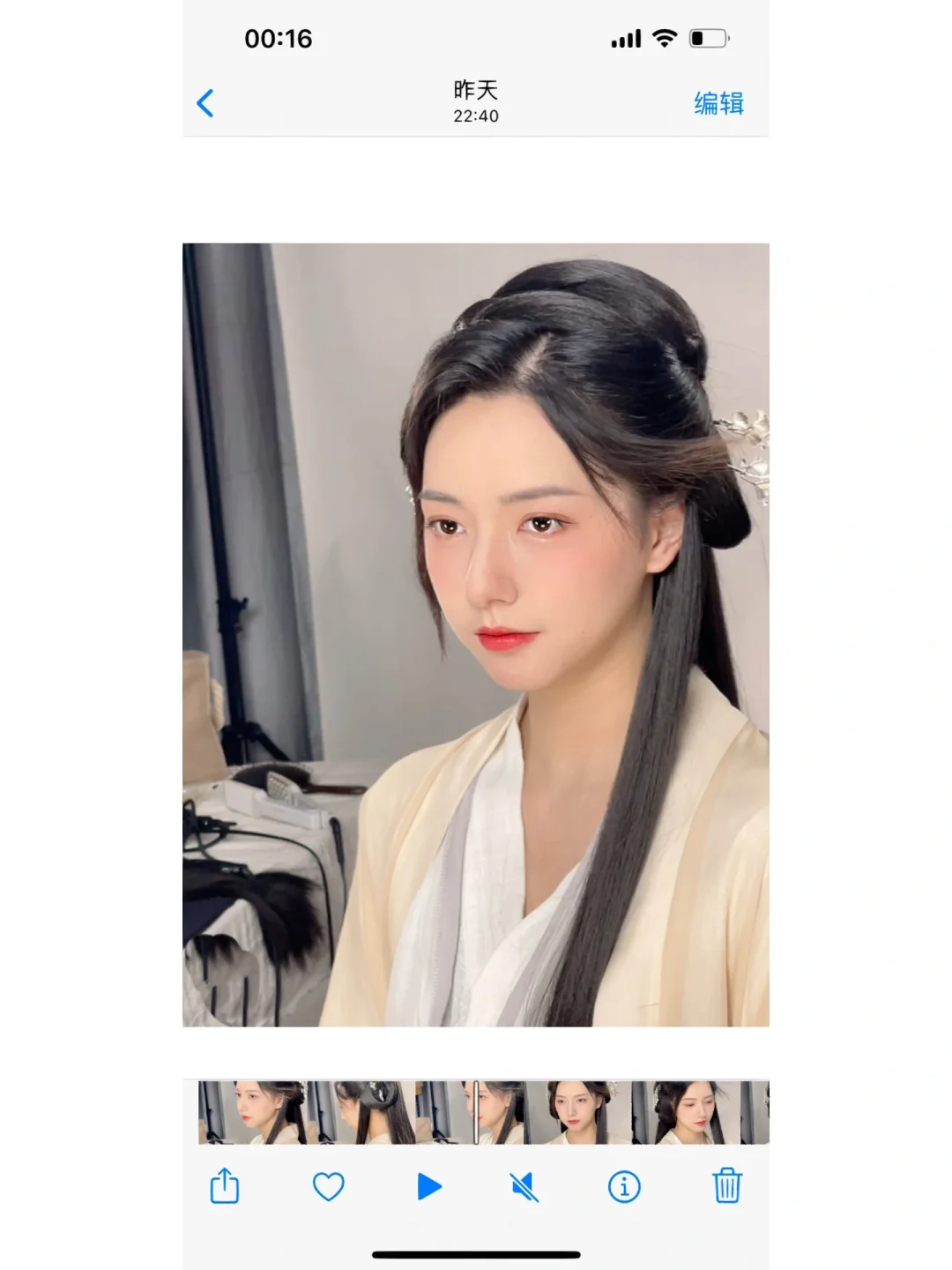 女生一定要尝试汉服造型！真的太温柔了