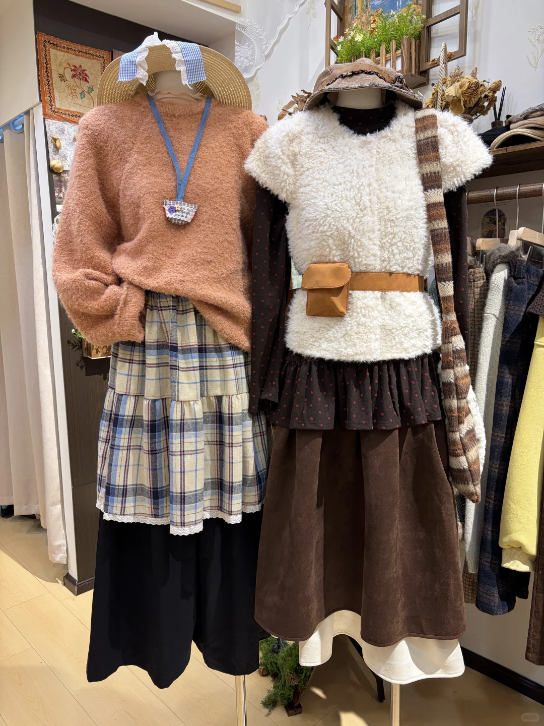 复古系🍂时髦女作家的ootd合集