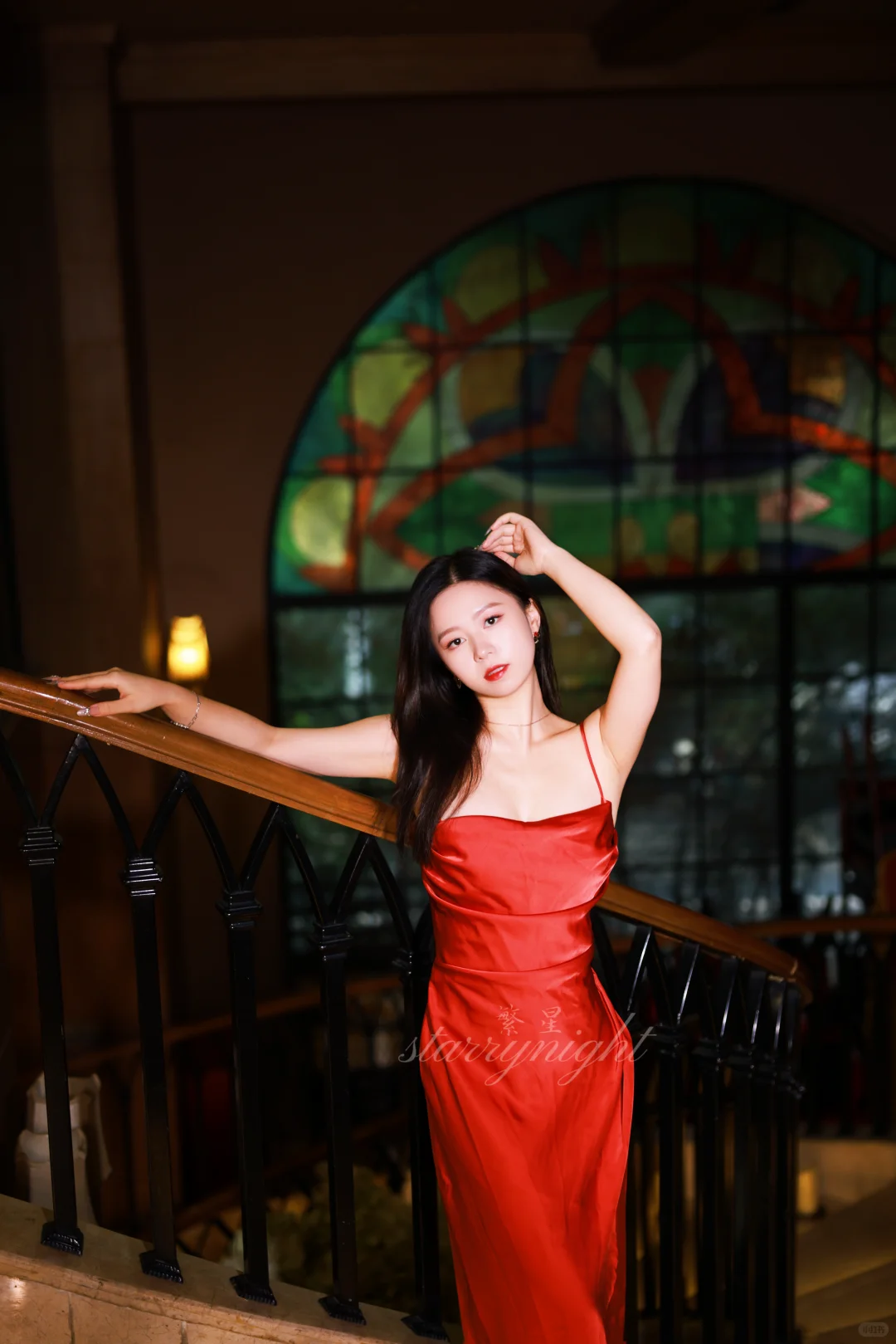 就像一朵盛开的红色玫瑰🌹