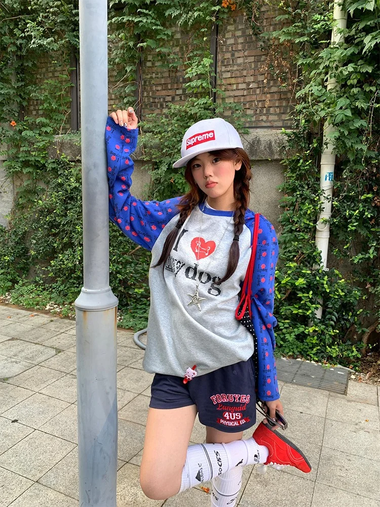 🍂韩系慵懒风T恤太好穿了！