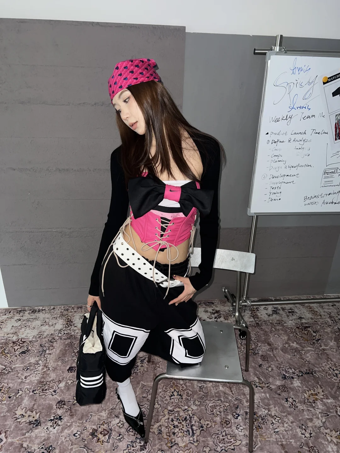 做你的粉丝蝴蝶结女孩🎀