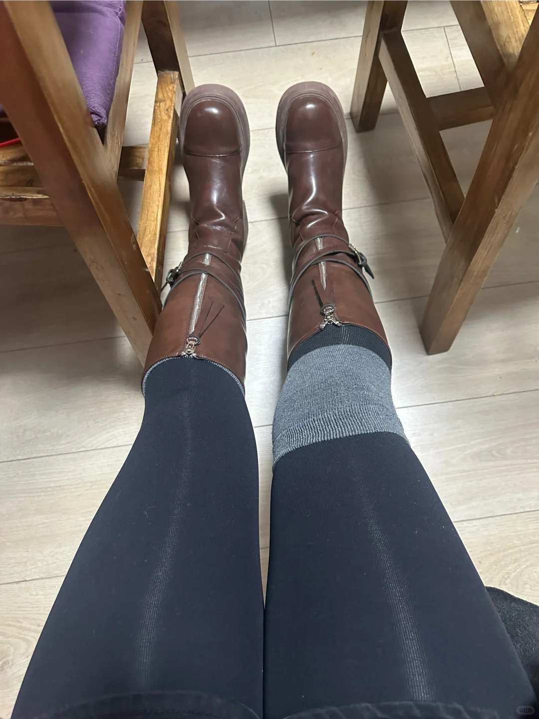 这腿是真的不瘦😩