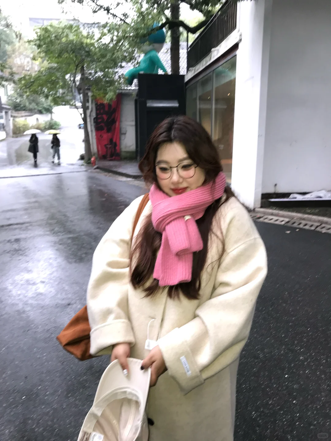 145斤|秋冬才是微胖的主战场！大衣好韩！