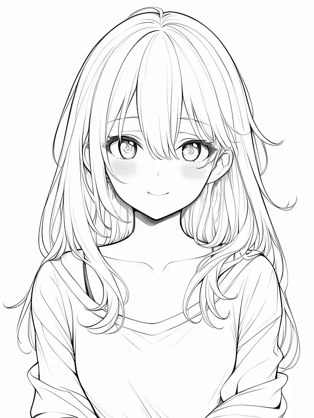 人物临摹线稿参考