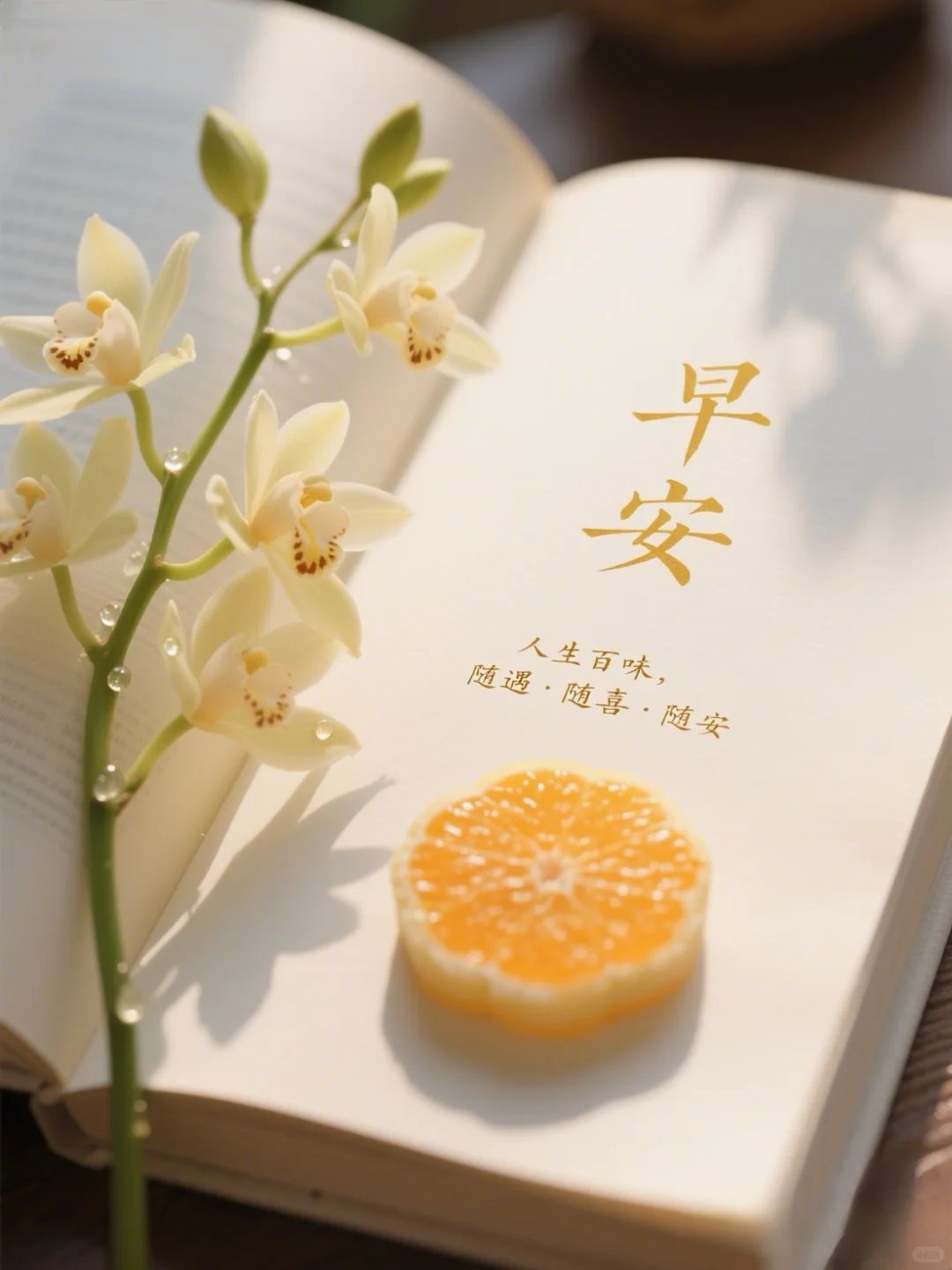 早安图片免费分享，晨光打包了半两清风