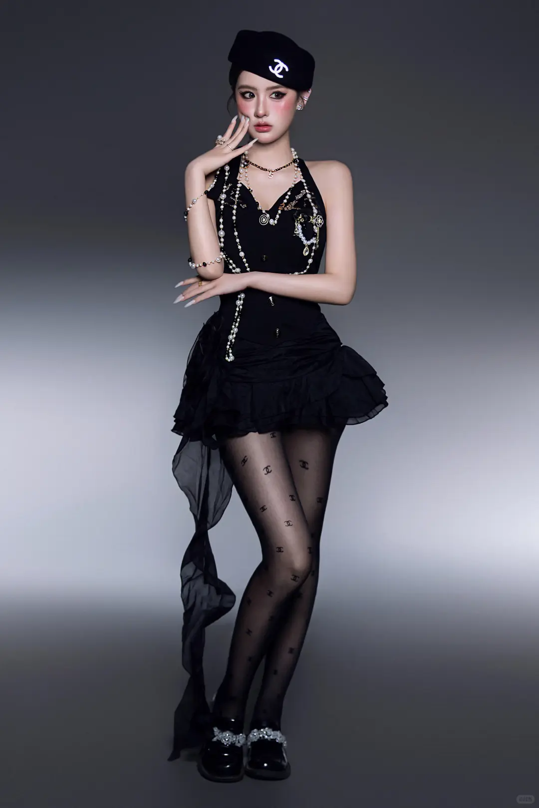 人间香奈儿✨Jennie同款韩杂少女沈阳写真