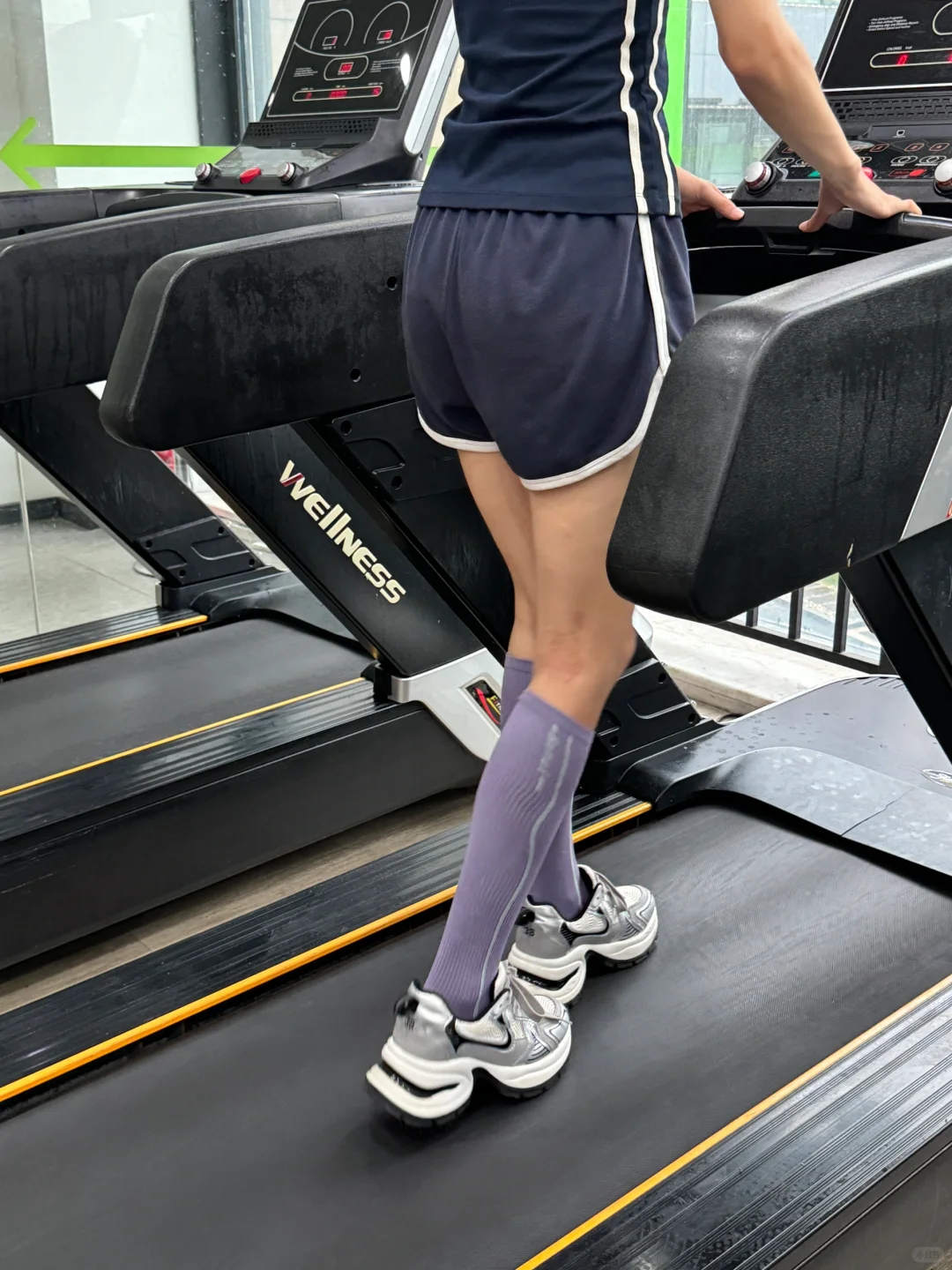 健身房看到的‼️爬坡穿压力袜真的不粗腿！