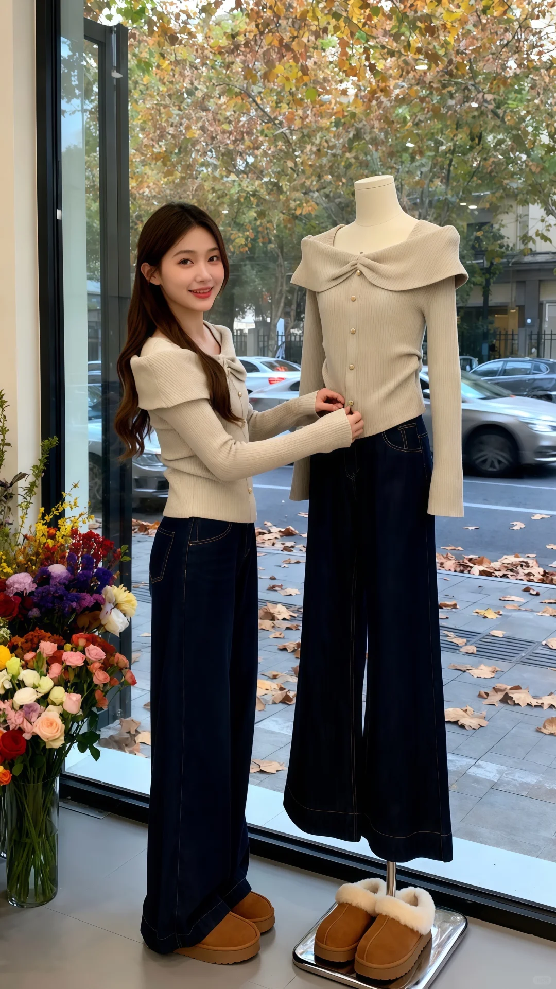 初秋的温柔感穿搭🍂