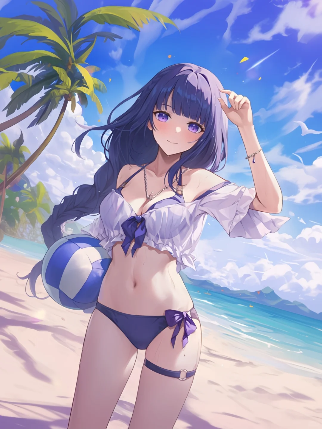 小朋友勿进|泳装雷电将军|绝美