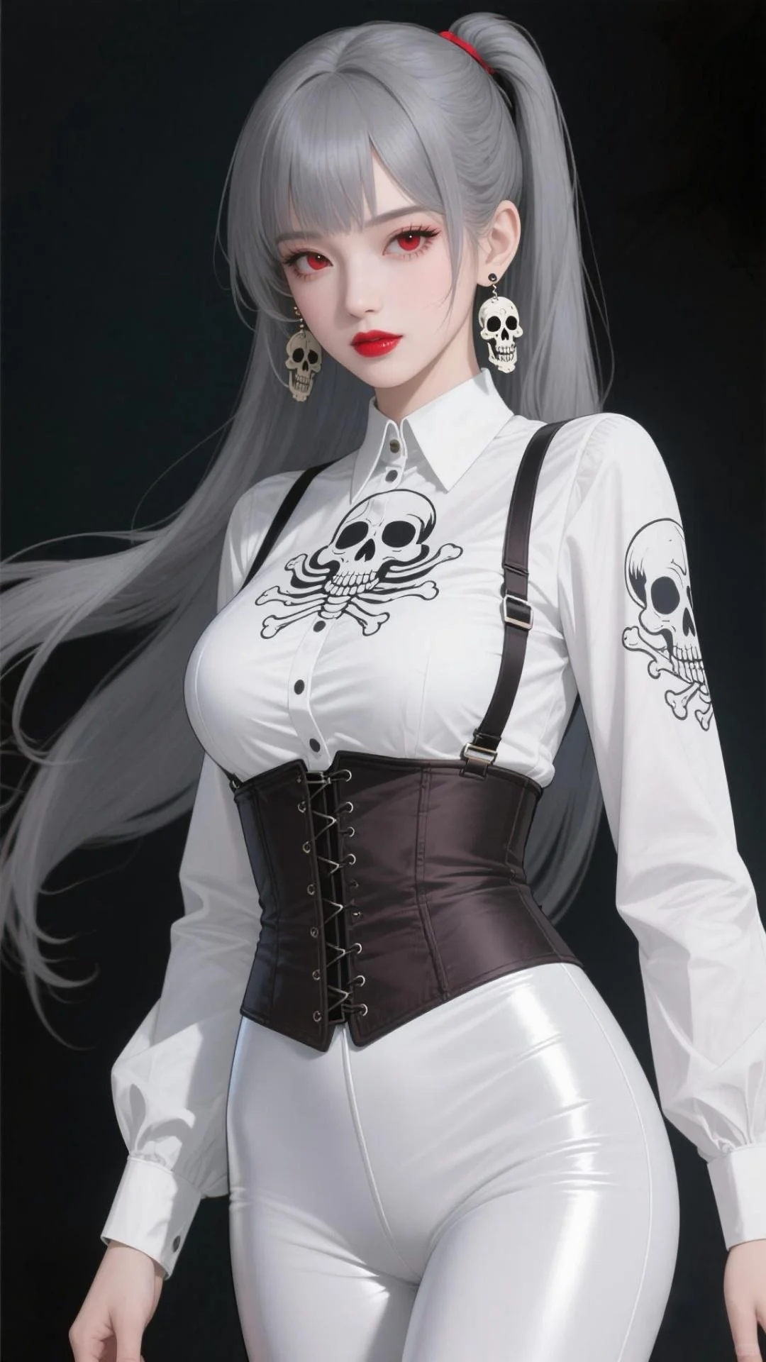 壁纸分享：美女小姐姐的上半身特写