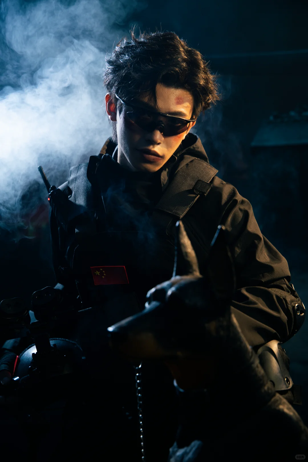 男生写真｜战损风