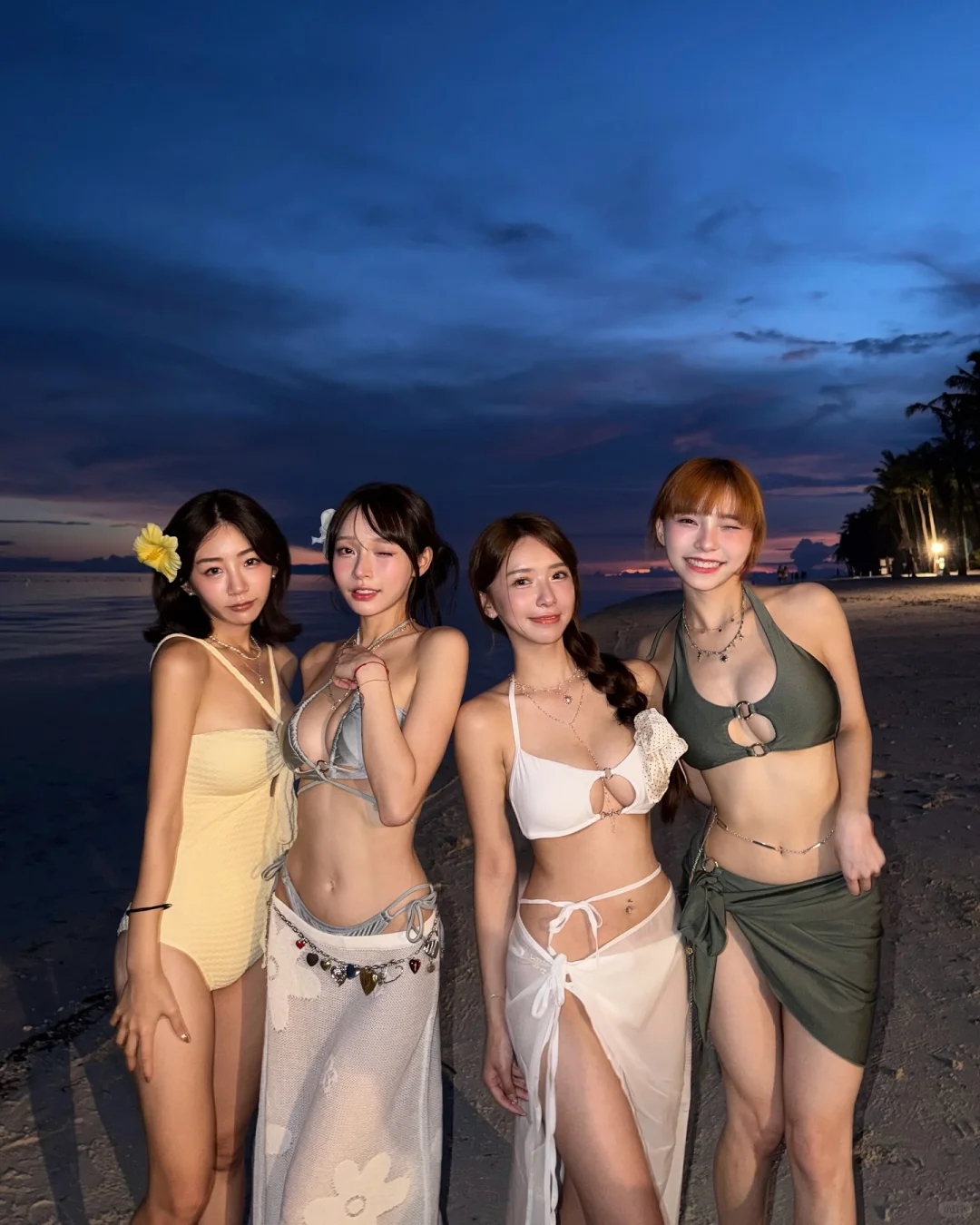 林襄海邊解放逆天身材 好兇！