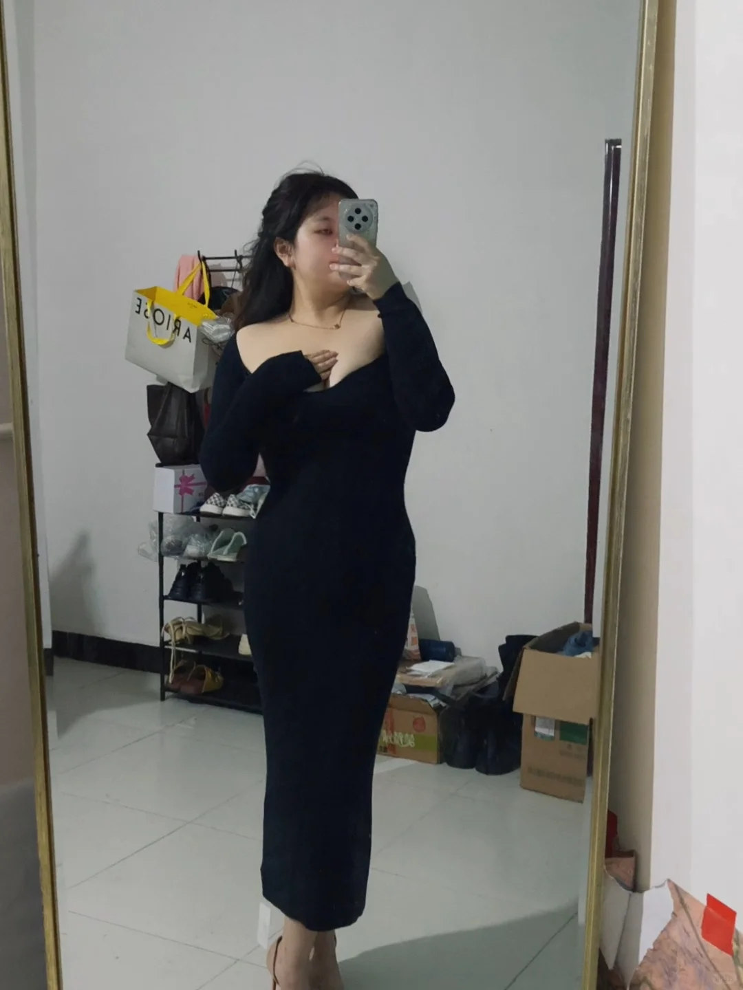 被这条裙子狠狠的爱住了～