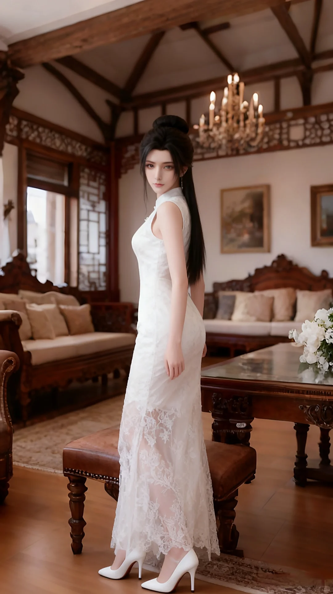 国漫女神穿上现代装陆雪琪