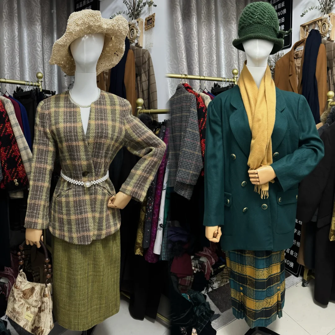 Vintage复古港风套装