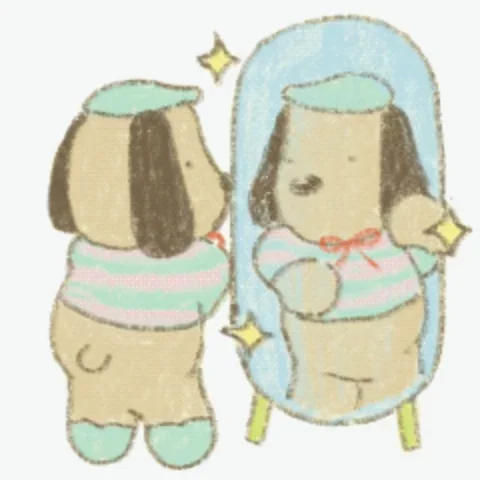 自制表情包2.0会动的！“臭美土豆”💄👄