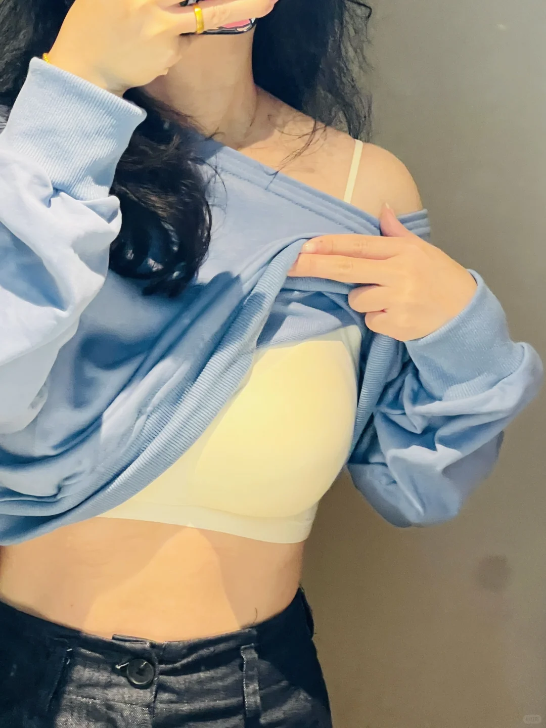 超能打！吊带裙里面就穿这个内衣👙