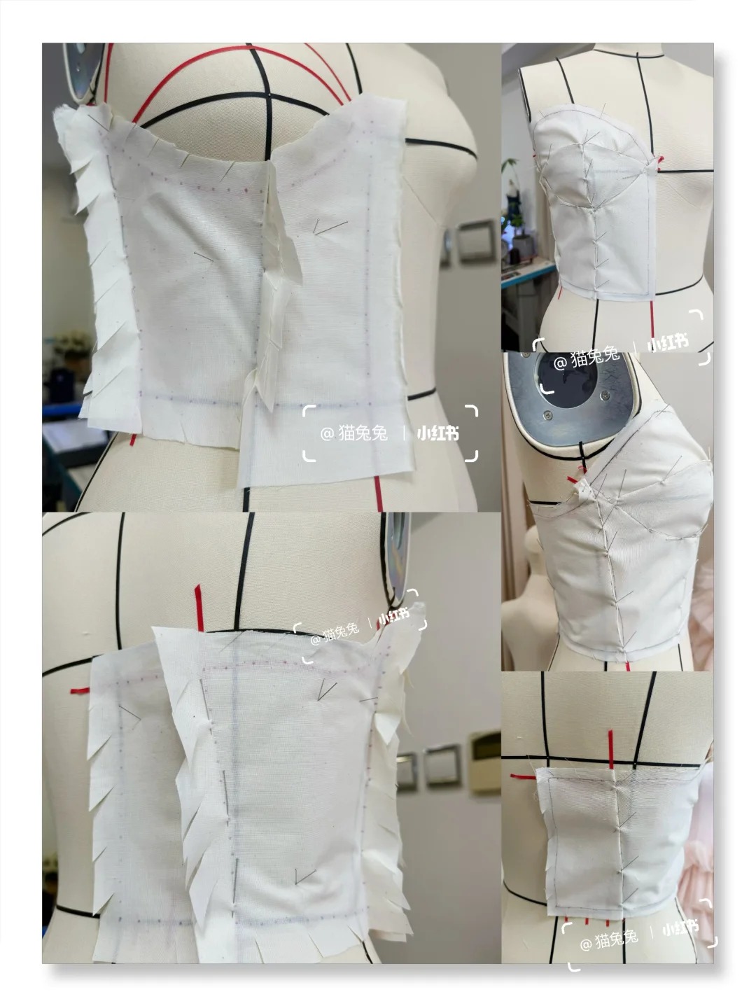 礼服裙Evening grown draping