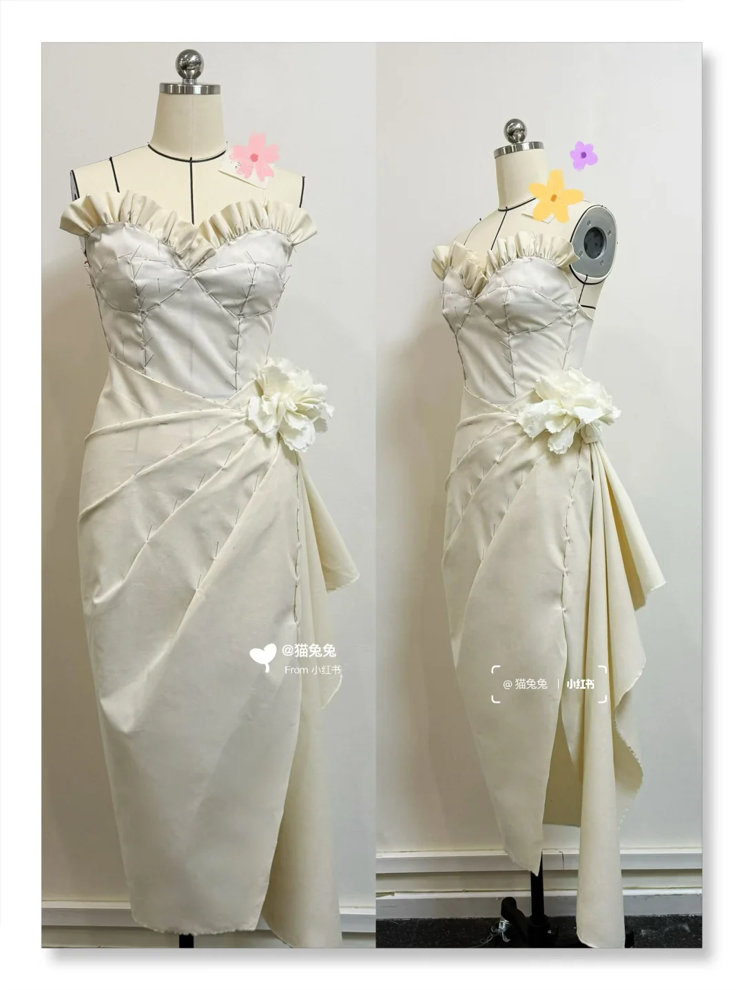 礼服裙Evening grown draping