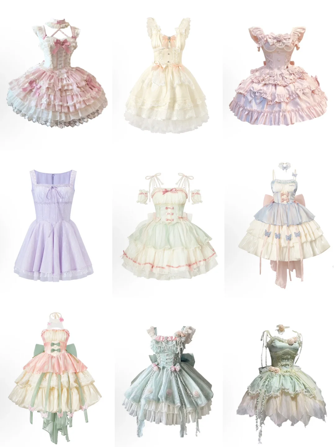 超仙的迪士尼公主裙 粉粉的少女心💗💗