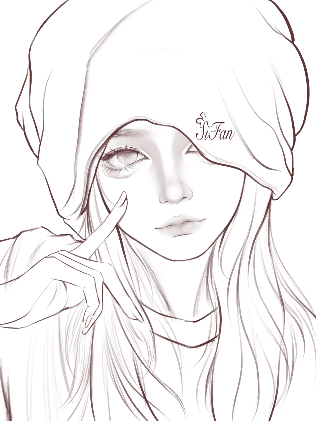 挑战一百张线稿！16/100