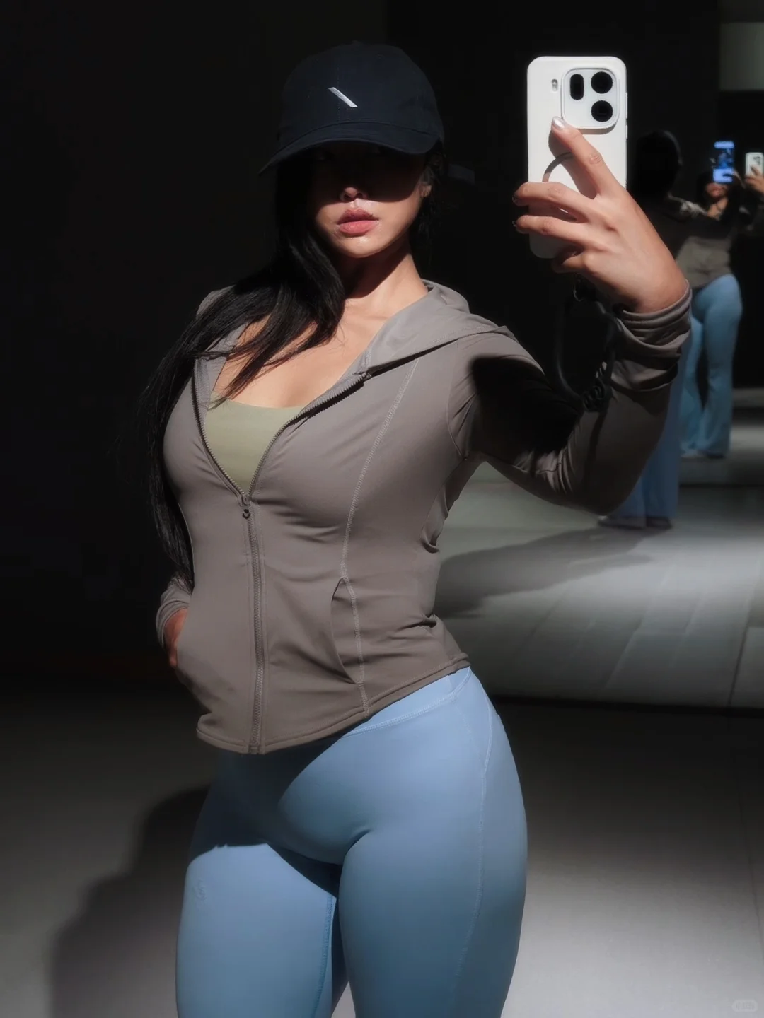 健身晨练💪🏻对啊就是有小肚子有粗腿