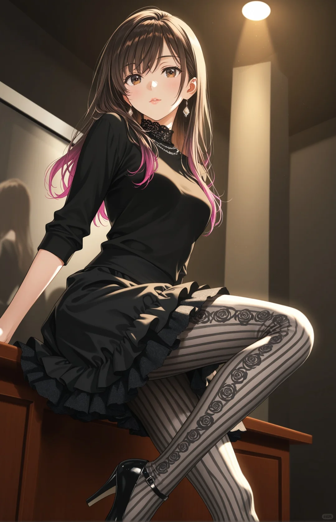 壁纸！！黑丝……大花……才是归宿……！