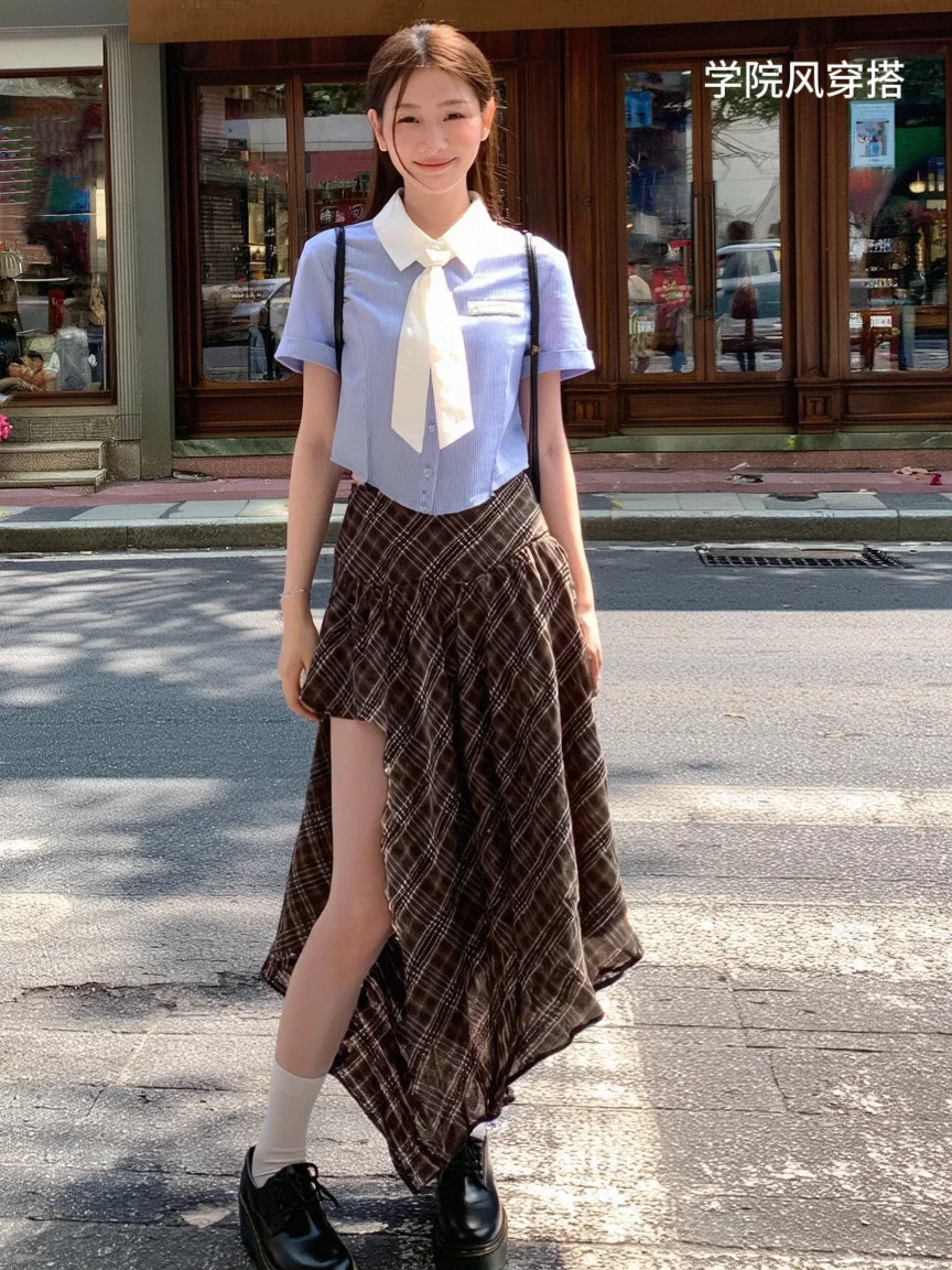 一键解锁春日返校AI穿搭，元气少女非你莫属